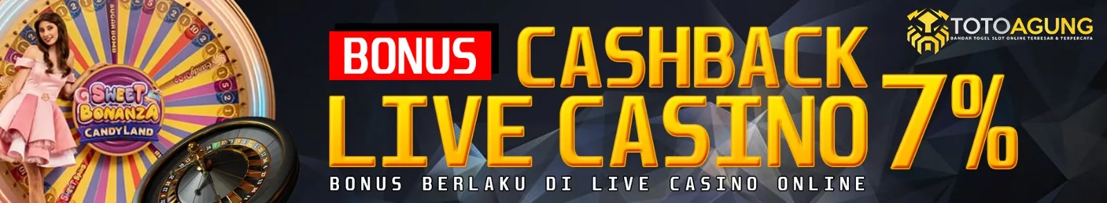 Bonus Cashback Live Casino